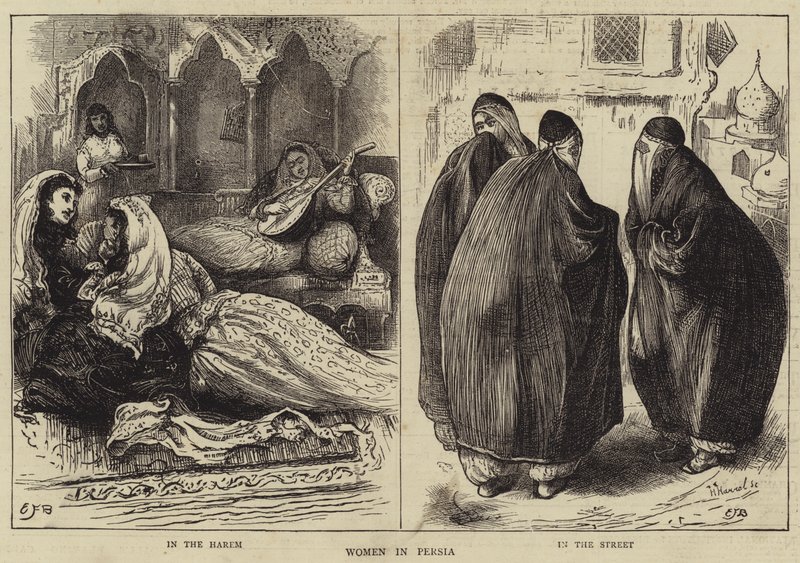 Femmes en Perse - Edward Frederick Brewtnall