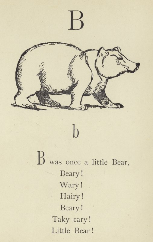 La lettre B - Edward Lear