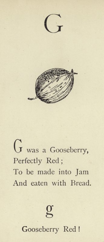 La lettre G - Edward Lear