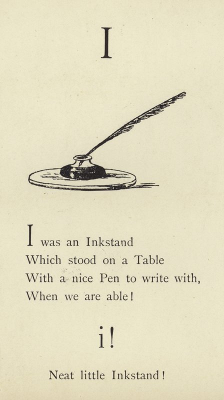 La lettre I - Edward Lear