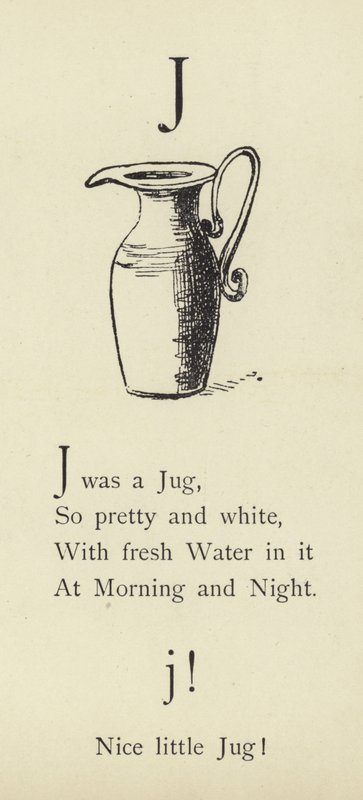La lettre J - Edward Lear