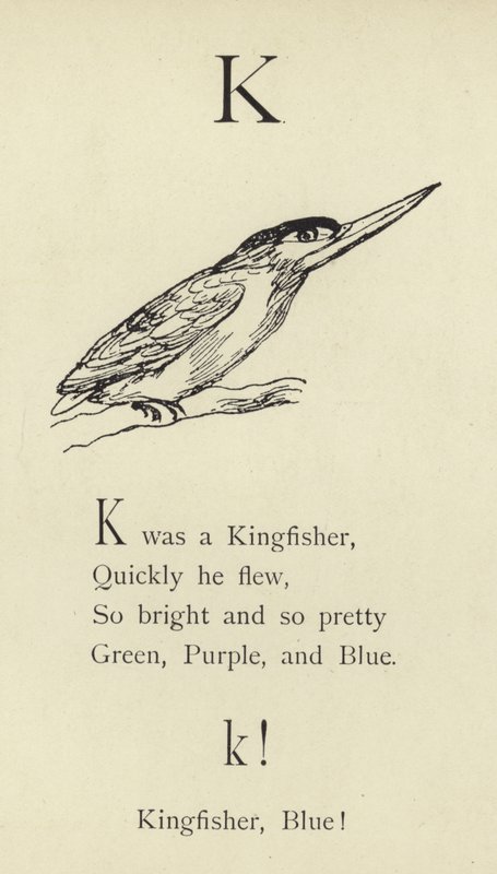 La lettre K - Edward Lear