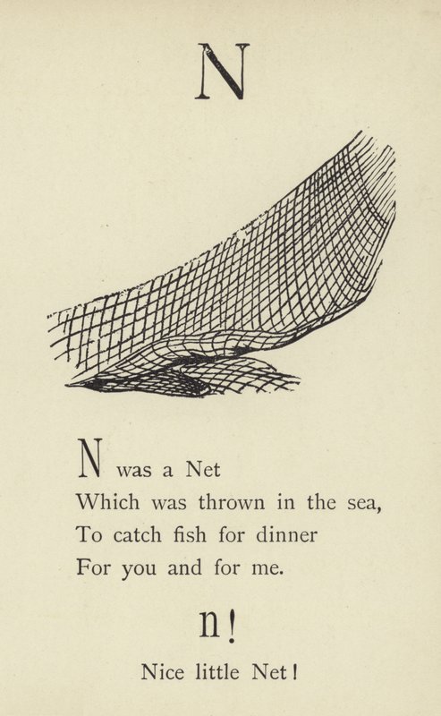 La lettre N - Edward Lear