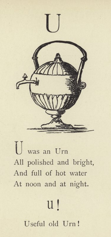 La lettre U - Edward Lear