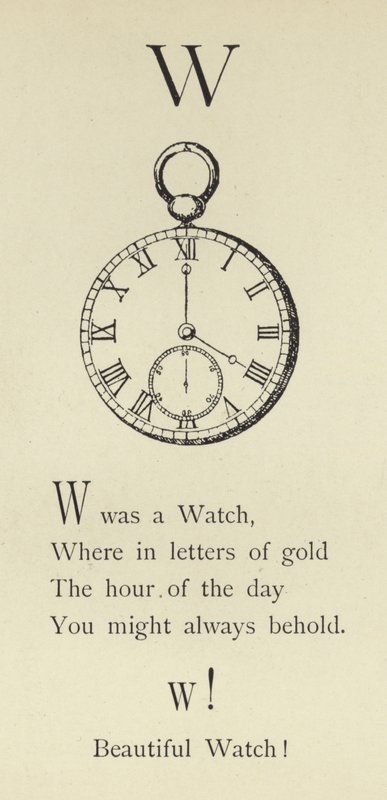 La lettre W - Edward Lear