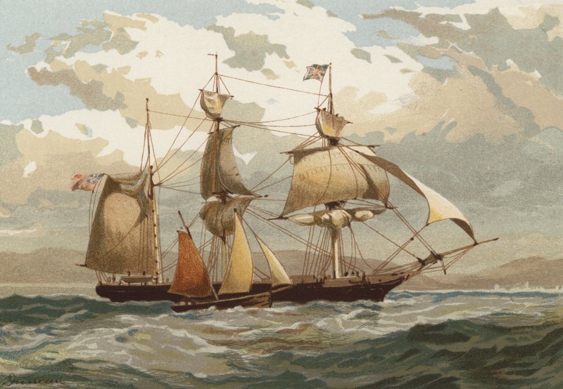 Prendre un pilote, au large de Swansea - Edward Duncan