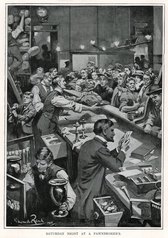 Samedi Soir chez un Prêteur sur Gages - Edward R. King