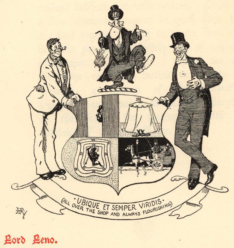 Lord Leno (gravure) - Edward Tennyson Reed