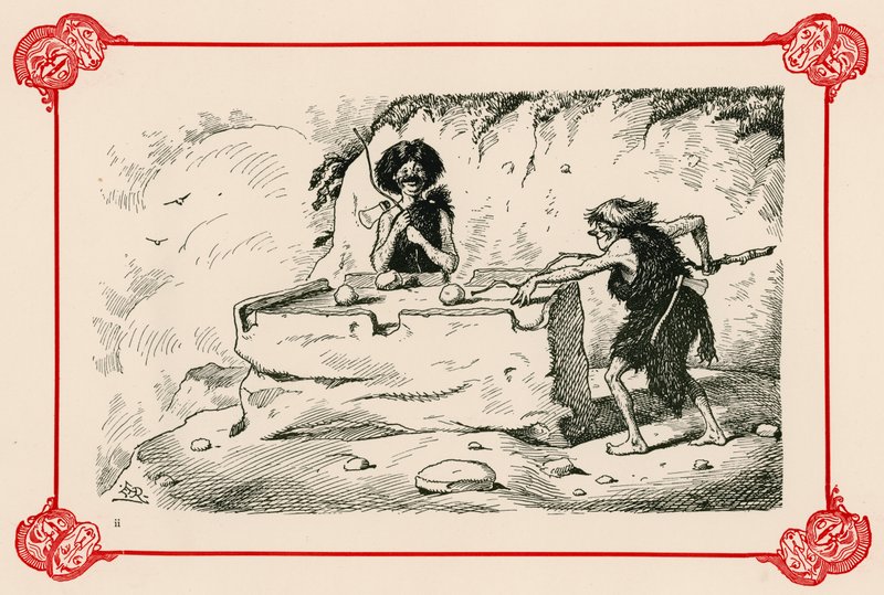 Billard primitif - Edward Tennyson Reed