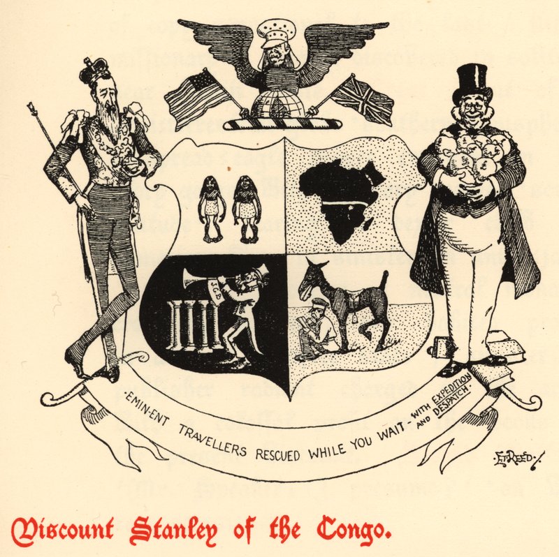 Vicomte Stanley du Congo (gravure) - Edward Tennyson Reed