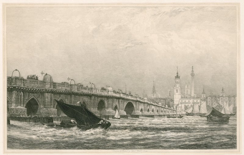 Pont de Londres - Edward William Cooke