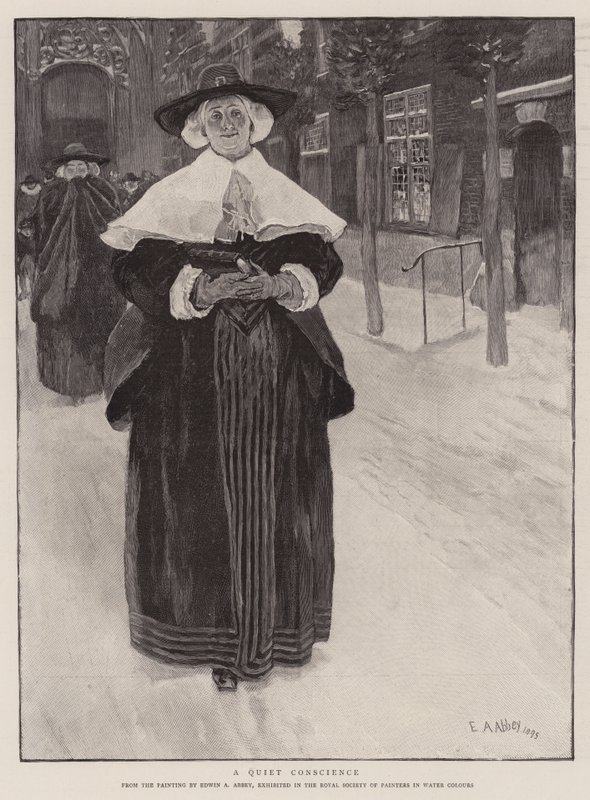 Une Conscience Tranquille - Edwin Austin Abbey