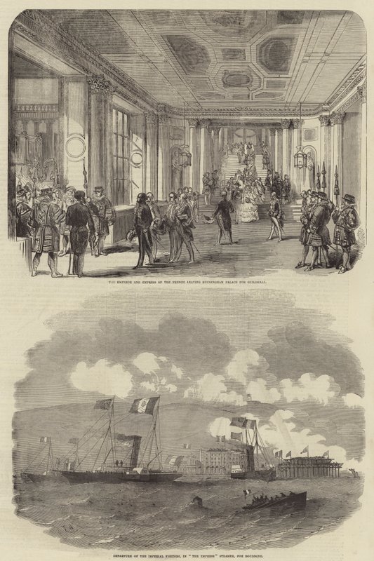 Visite royale de Napoléon III - Edwin Weedon