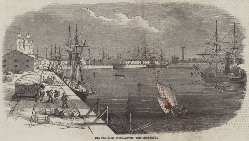 Le nouveau quai, Southampton - Edwin Weedon