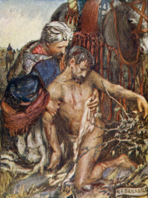Le bon Samaritain - Eleanor Fortescue Brickdale