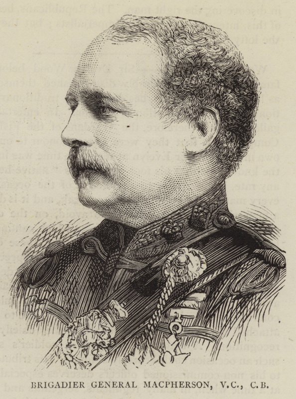 Brigadier Général Macpherson, VC, CB - English School