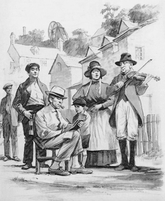 Cecil Sharp a voyagé loin et large - English School
