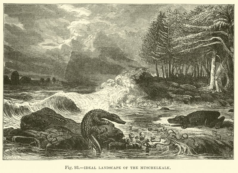 Paysage idéal du Muschelkalk - English School