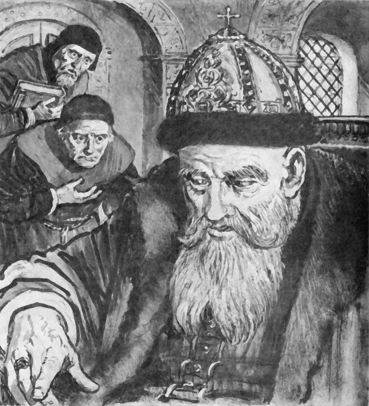 Ivan le Terrible dans sa vieillesse - English School