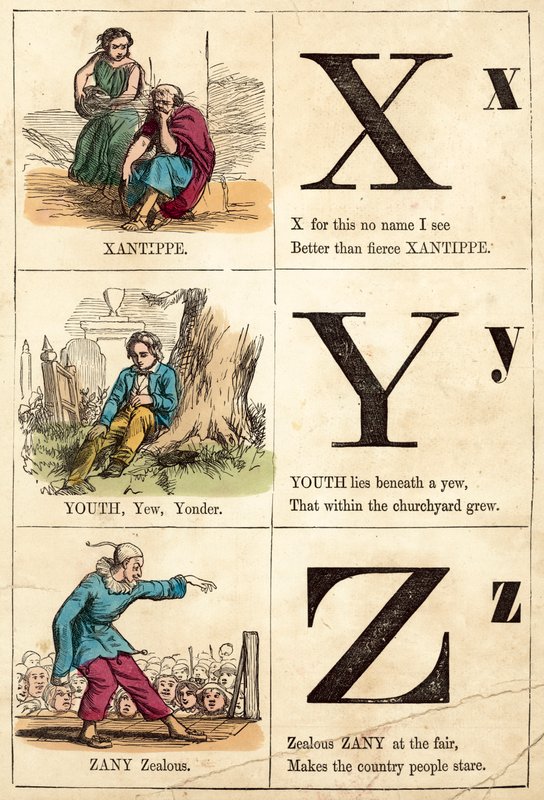 Alphabet illustré - English School