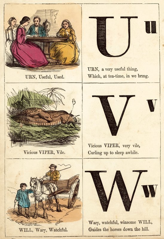 Alphabet illustré - English School