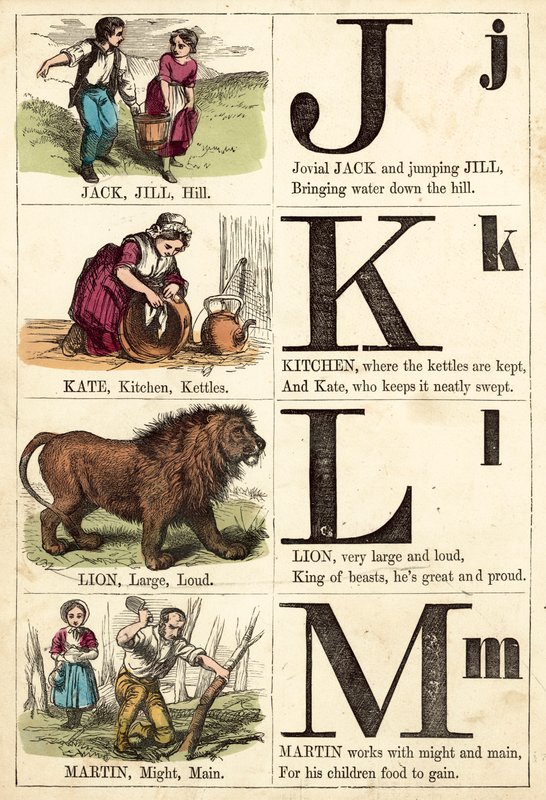 Alphabet illustré - English School