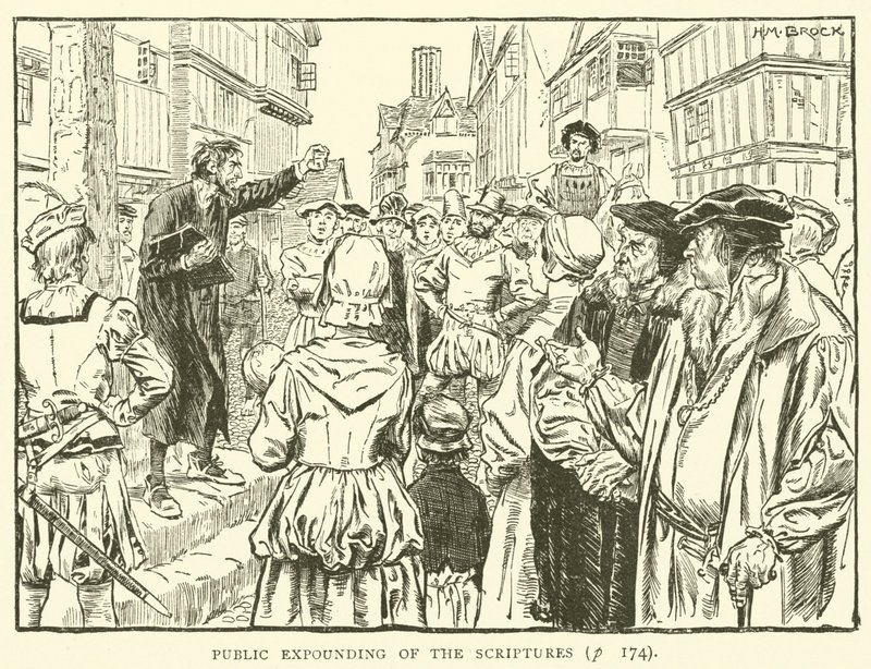 Exposition publique des Écritures - English School