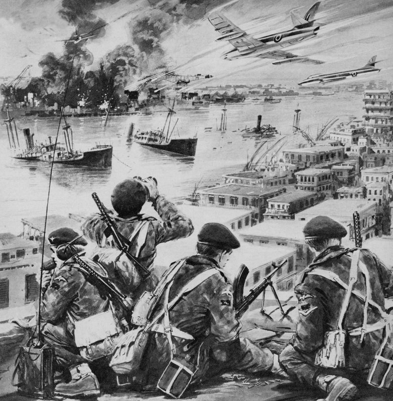 Crise de Suez, 1956 - English School