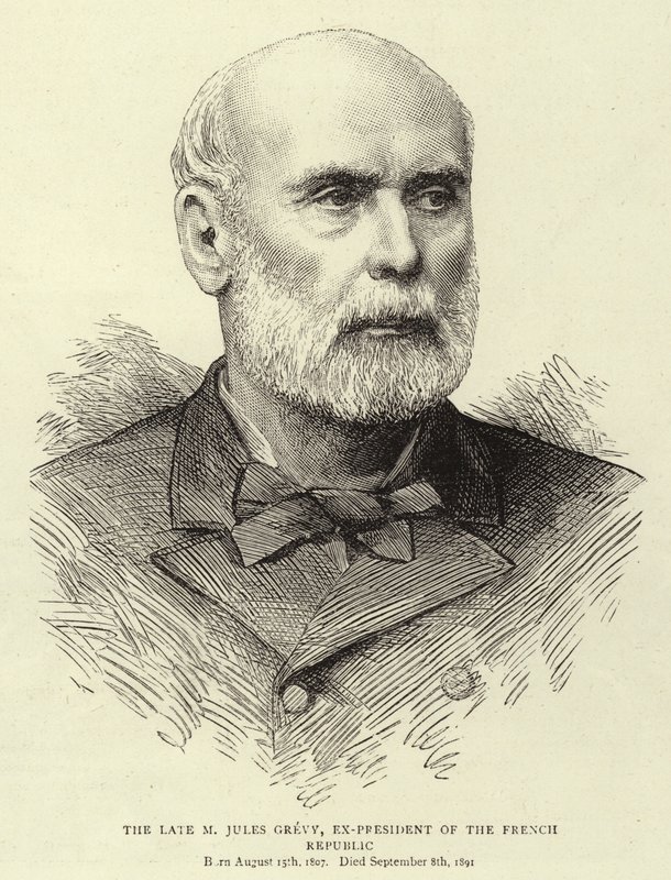 Le défunt M. Jules Grévy, ex-président de la République française - English School