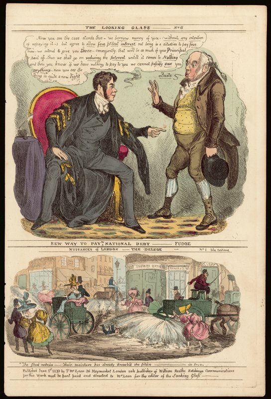 Le Miroir, 1er juin 1830 - English School