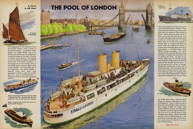 Le bassin de Londres - English School