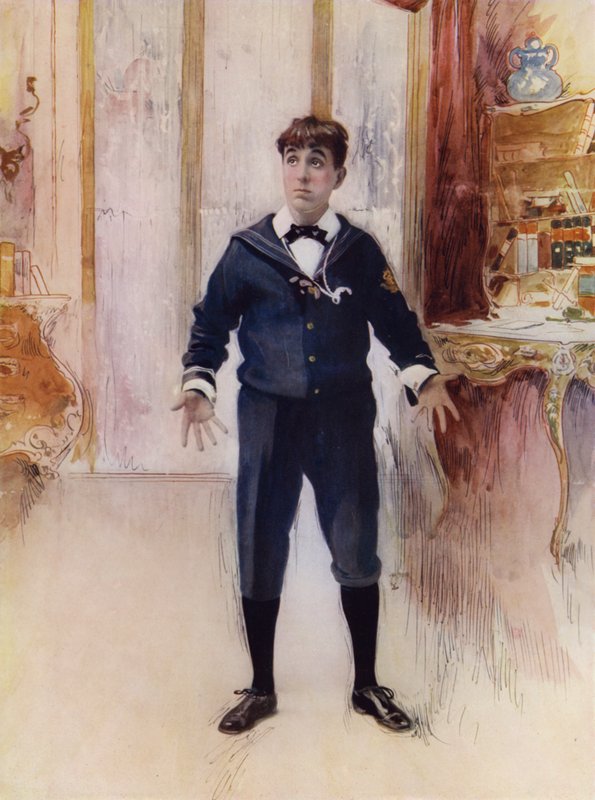 M. Weedon Grossmith dans The New Boy - English Photographer