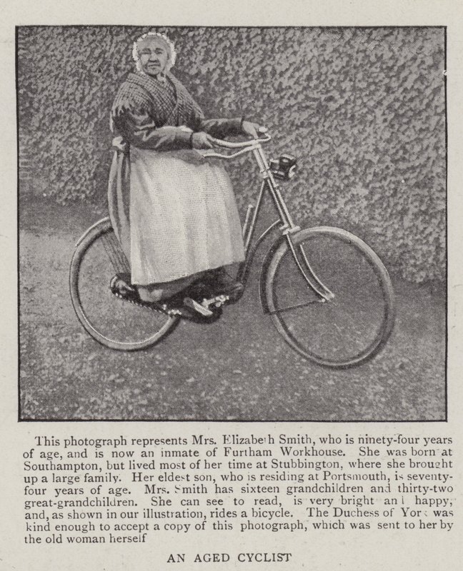 Un cycliste âgé - English Photographer