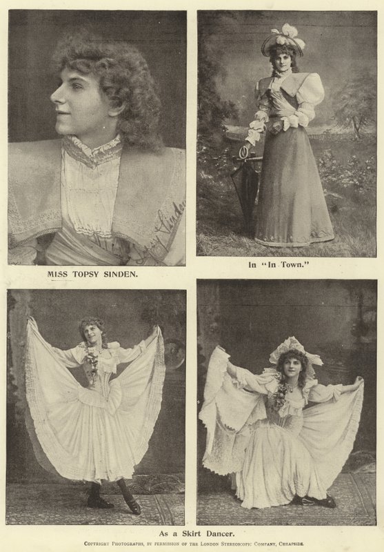 En tant que danseuse de jupe - English Photographer
