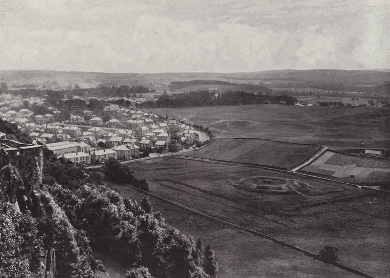 Bannockburn, depuis le château de Stirling - English Photographer