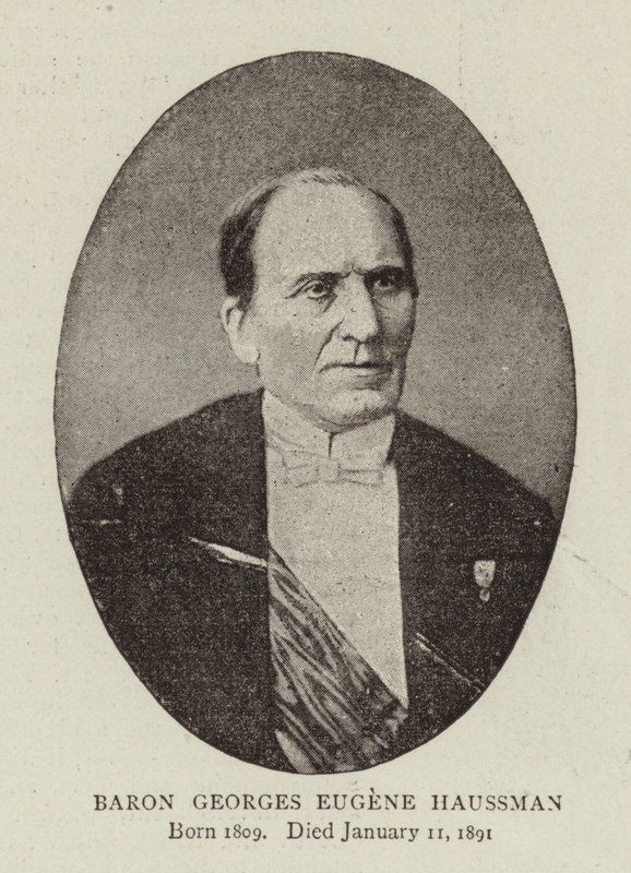 Baron Georges Eugène Haussmann - English Photographer