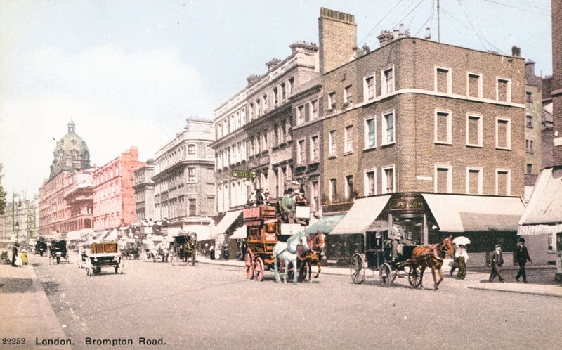 Brompton Road à Londres - English Photographer