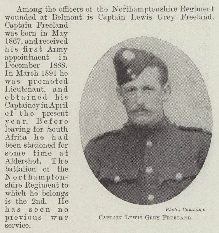 Capitaine Lewis Grey Freeland - English Photographer