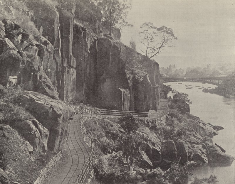 Gorge de la Cataracte, montrant le pont de la Cataracte - English Photographer