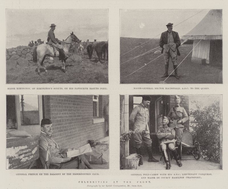 Célébrités au front - English Photographer