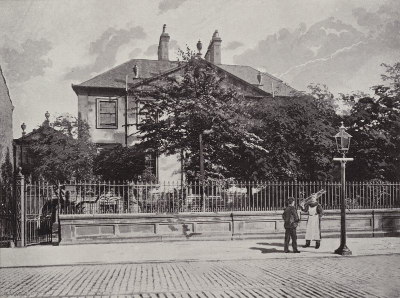 Première maison de Christopher North, Paisley - English Photographer