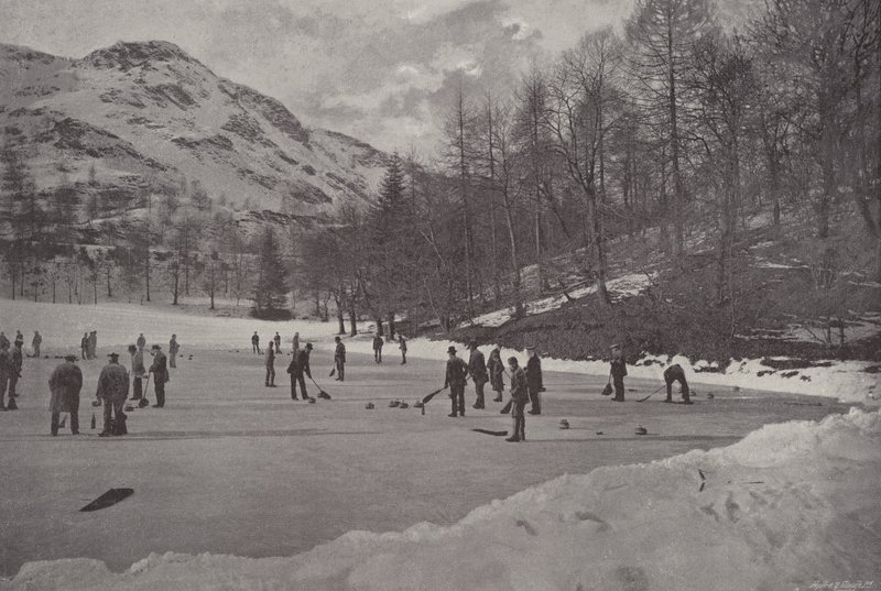 Curling à Birnam - English Photographer