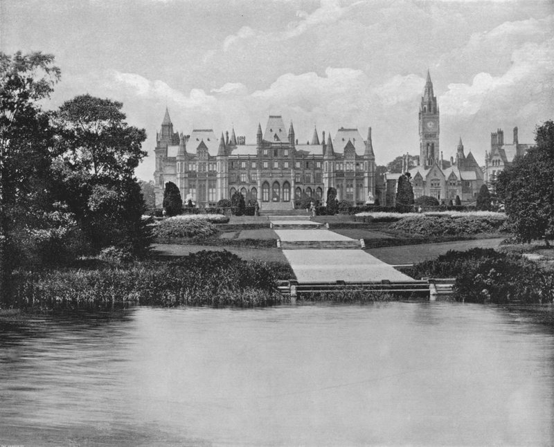 Eaton Hall (photo n/b) - English Photographer