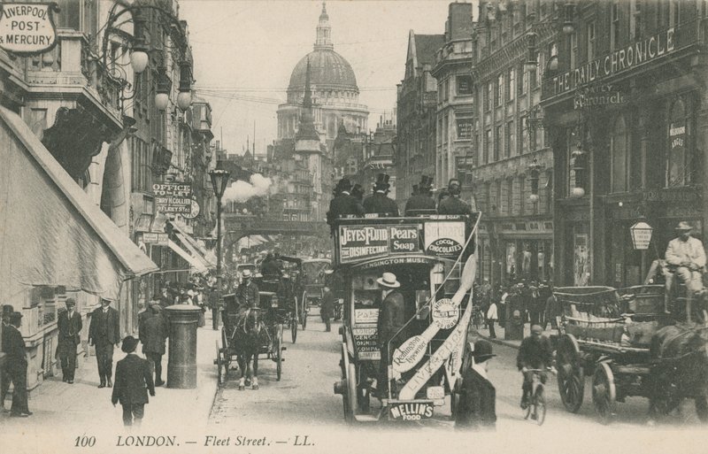 Fleet Street, Londres - English Photographer