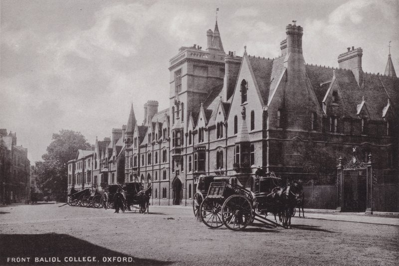 Façade de Baliol College, Oxford - English Photographer