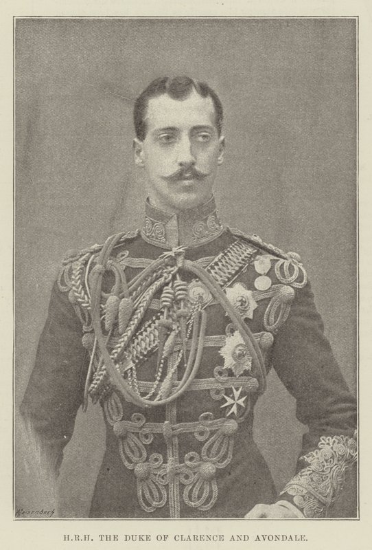 SAR le duc de Clarence et Avondale - English Photographer