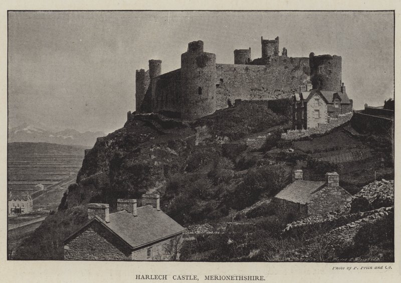 Château de Harlech, Merionethshire - English Photographer