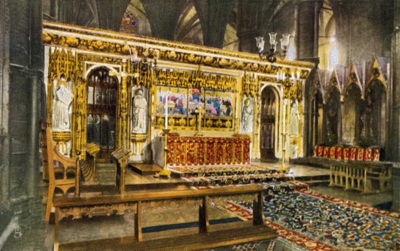 Grand Autel, Abbaye de Westminster, Londres - English Photographer