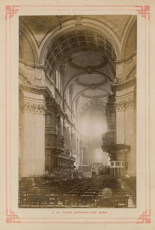Intérieur de la cathédrale Saint-Paul - English Photographer