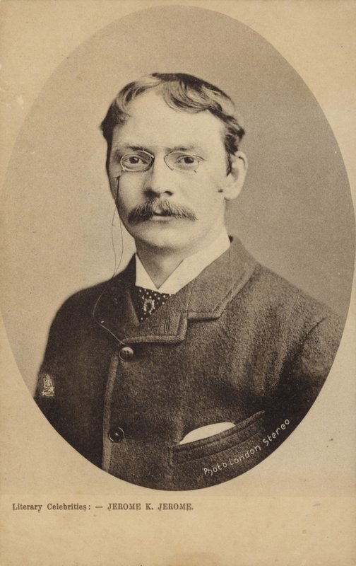 Jerome K. Jerome (1859-1927), auteur anglais - English Photographer